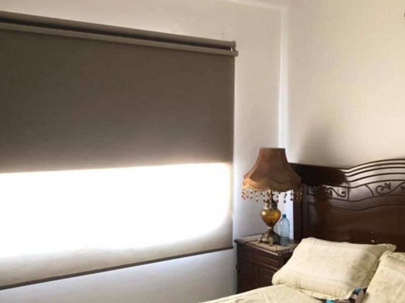 Persiana enrrollable black out dormitorio