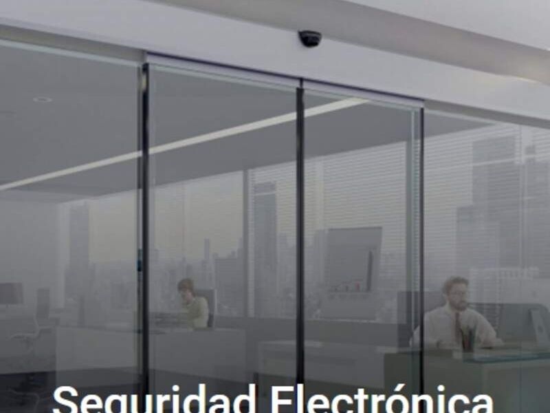 Cortinas de seguridad electrónica