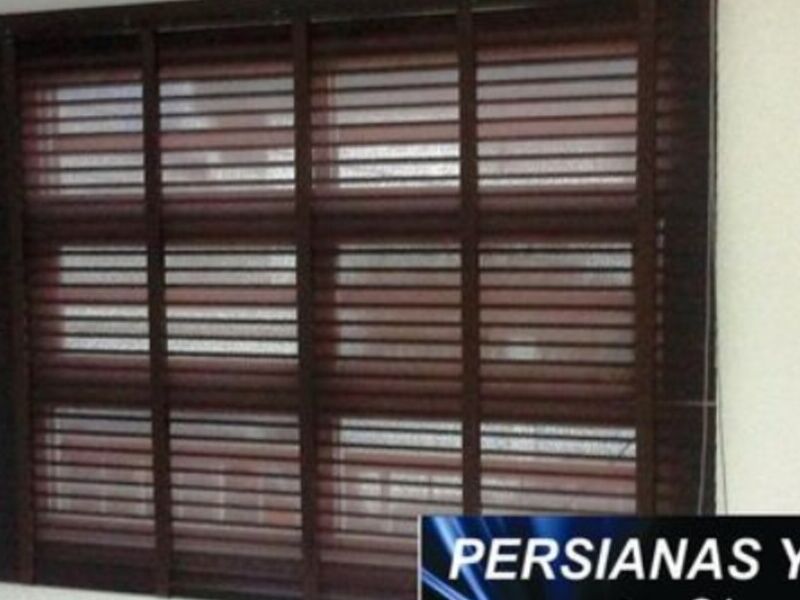 Persiana de madera