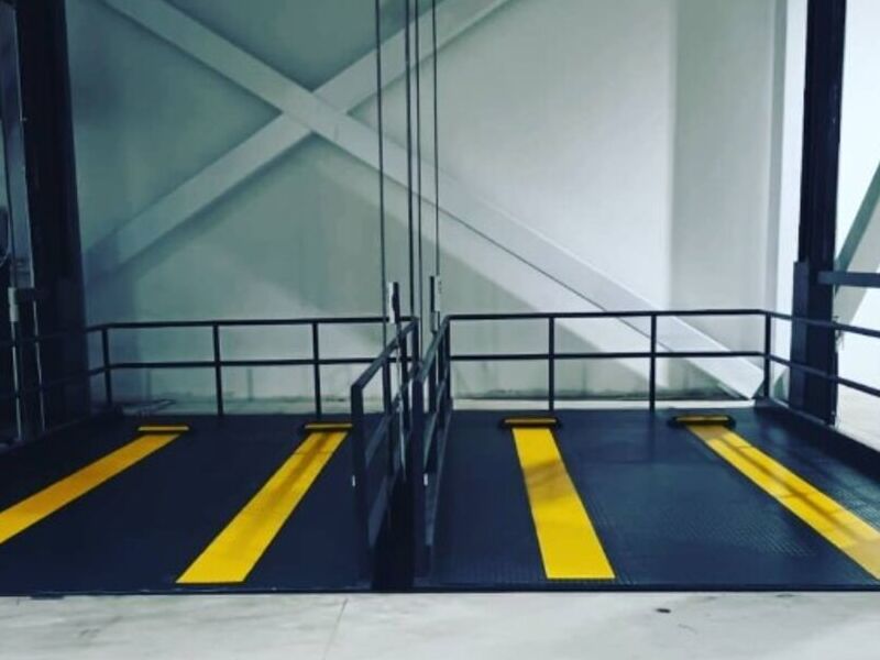 Elevador para autos ABTEC en Querétaro