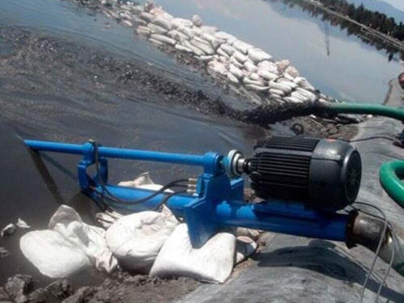 Bomba para inundación en la Barca