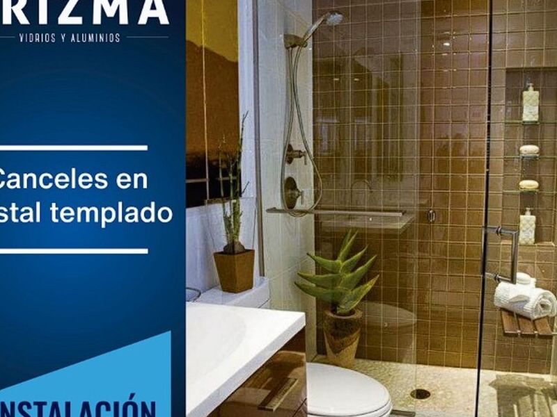 Canceles de vidrio templado Tehuacán