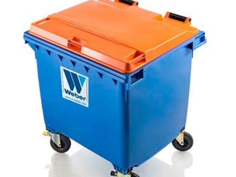 Contenedor de Basura 1100 L econtenedores Mx
