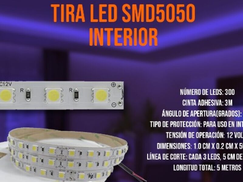 TIRA LED EN COLIMA