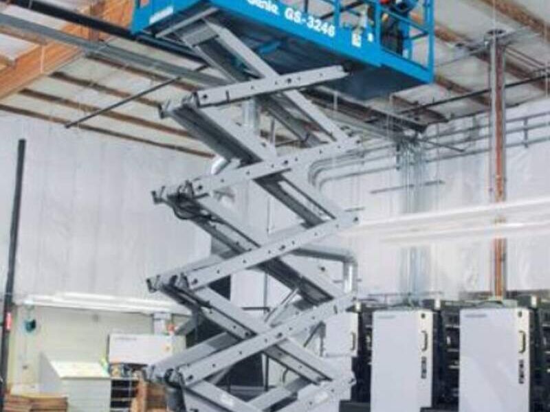 Plataforma de tijera Aerolift en Monterrey