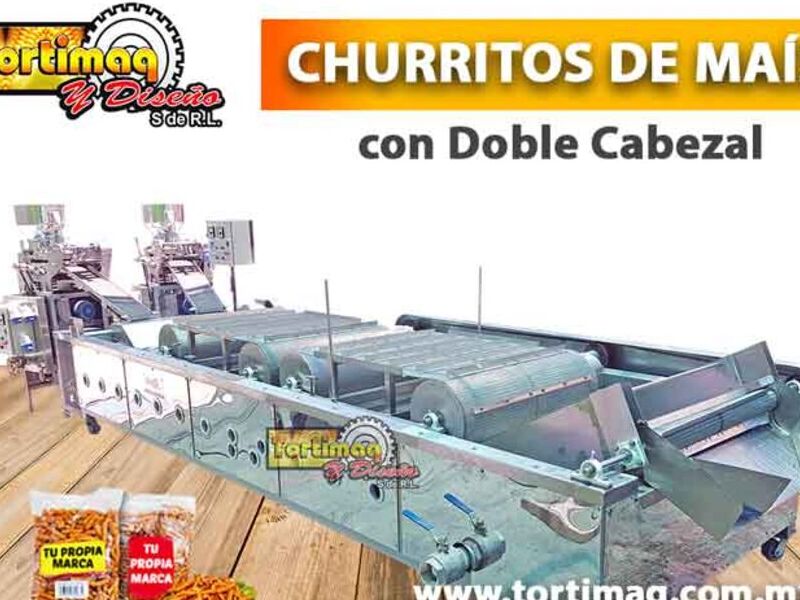 Máquina Doble para churritos de maíz Zapopan