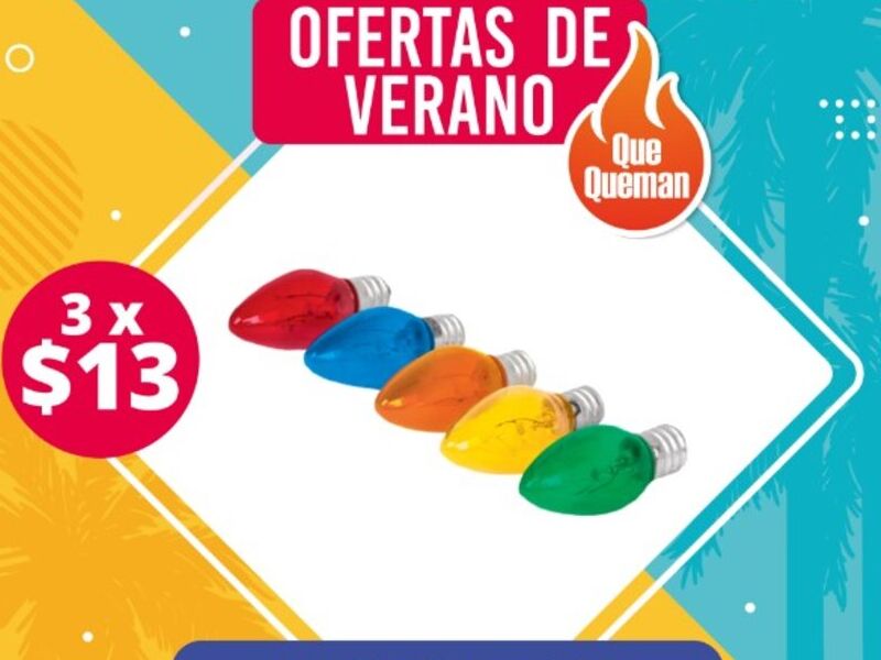 focos de colores en coahuila