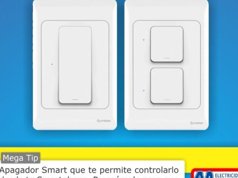 APAGADOR BLANCO SMART EN MEXICALI