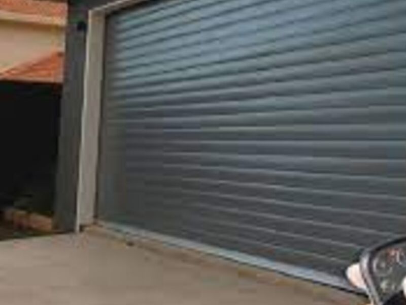 Portones automáticos de aluminio Mezquitilllo