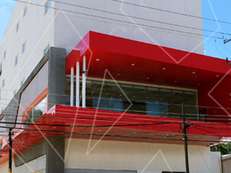 Alucobond Color Rojo en Puebla