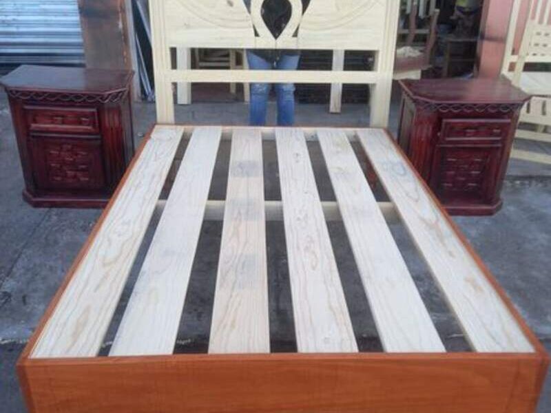 Cama Base de madera en México 