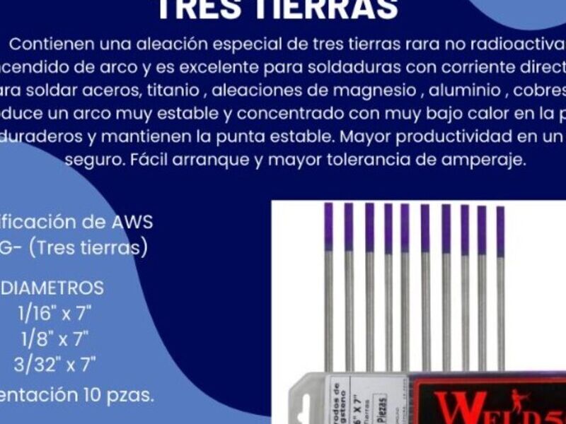 TUNGSTENOS TRES TIERRAS EN Coatzacoalcos