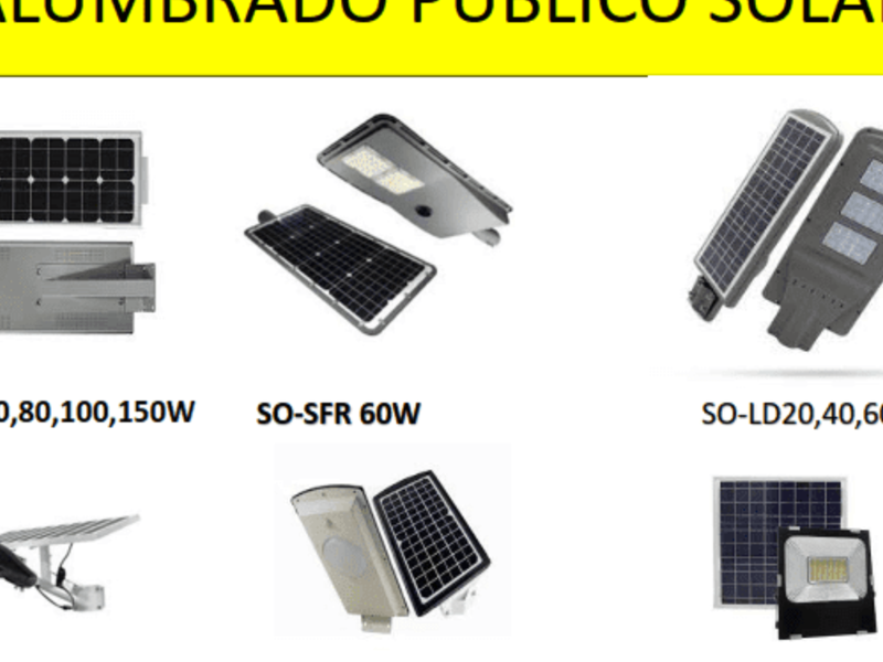 Alumbrado Público Solar Oaxaca