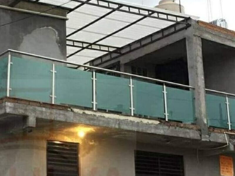 Pasamanos de Aluminio natural en Chihuahua