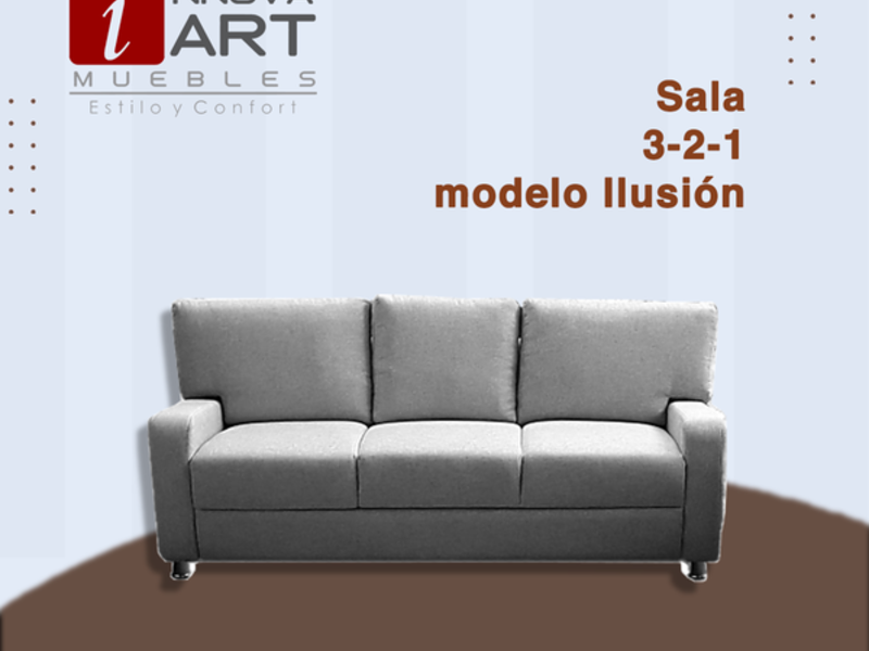 Sala 3 2 1 modelo ilusión 