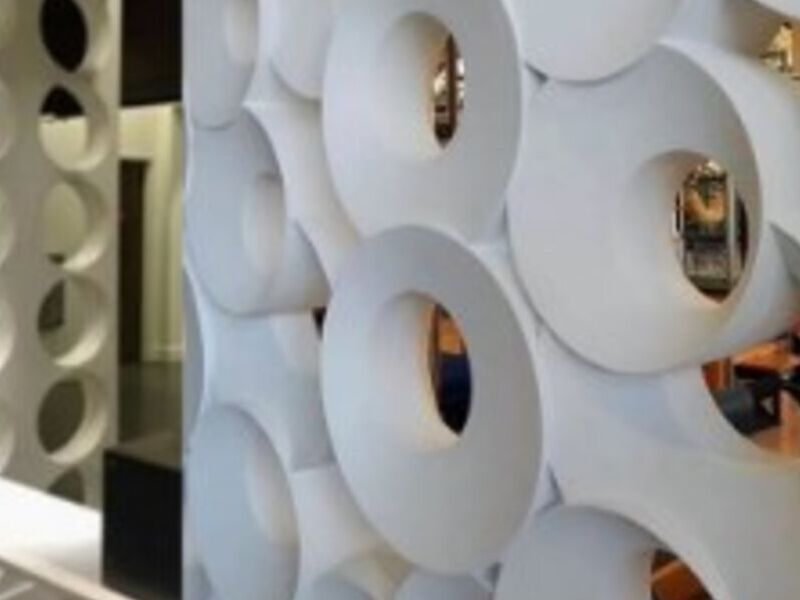 Paneles 3D circulares 