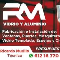 Vidrio y aluminio RM