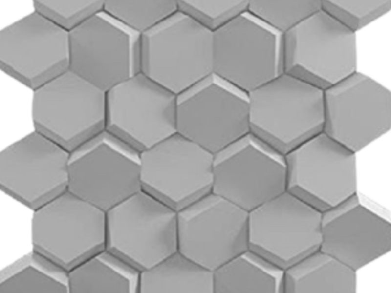 Panel 3D colmena 