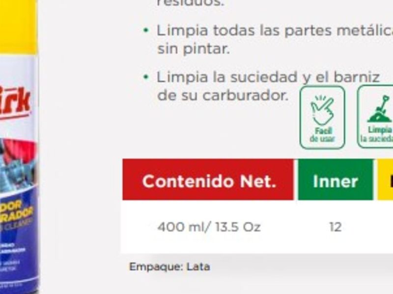 Limpiador de carburador en Guadalupe