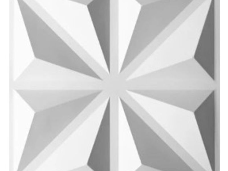 Panel 3d triangulo 