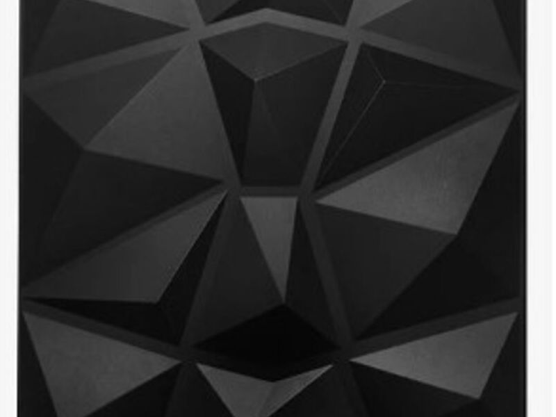 panel 3d cuarzo black