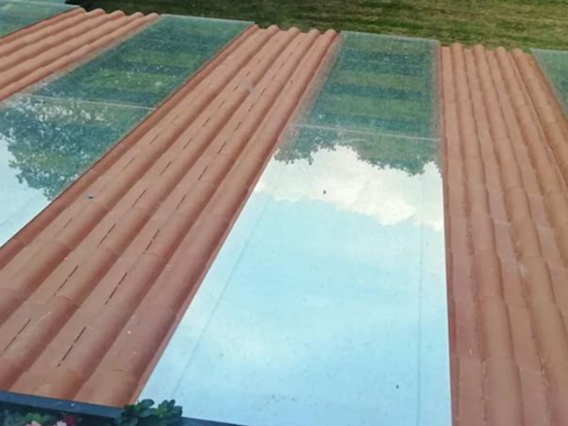 Vidrio para techo Tlalnepantla México
