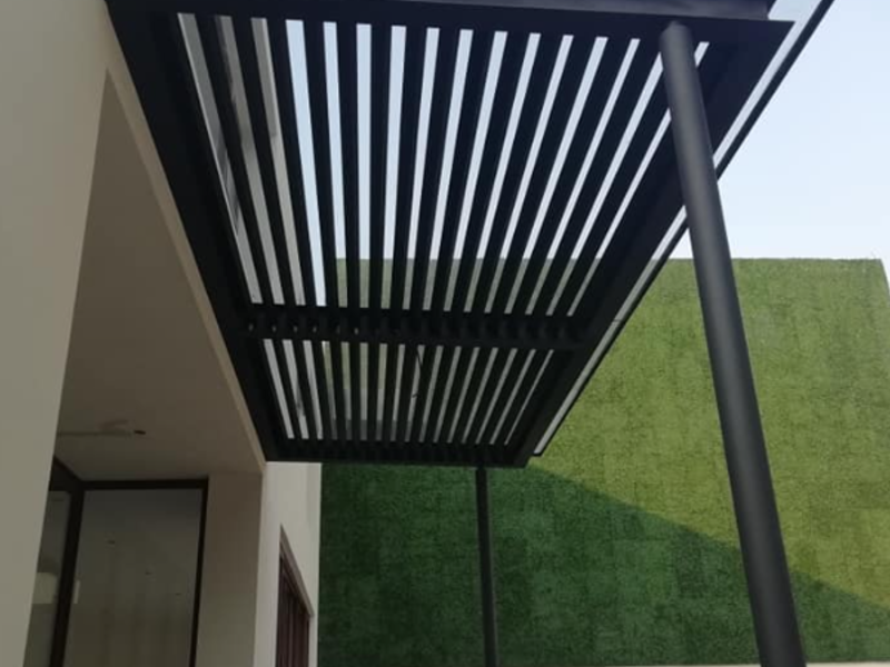 Pérgola de aluminio Tlalnepantla México