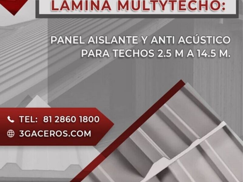 Lámina Multytecho en Monterrey
