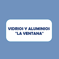 Vidrio y aluminio la Ventana