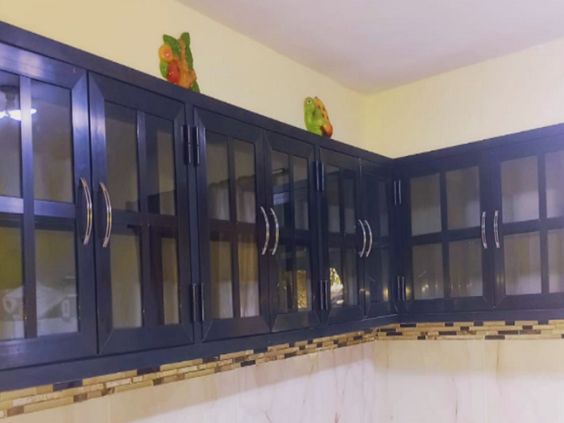 Modular en madera tono oscuro Tamaulipas