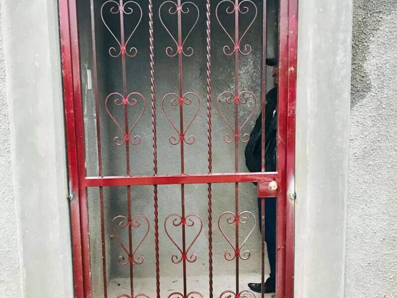 Puerta de acero en Jalisco 