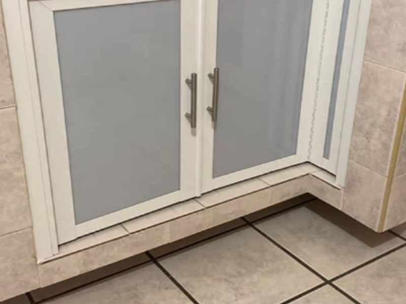 Puerta para mueble de cocina blanco Tepic