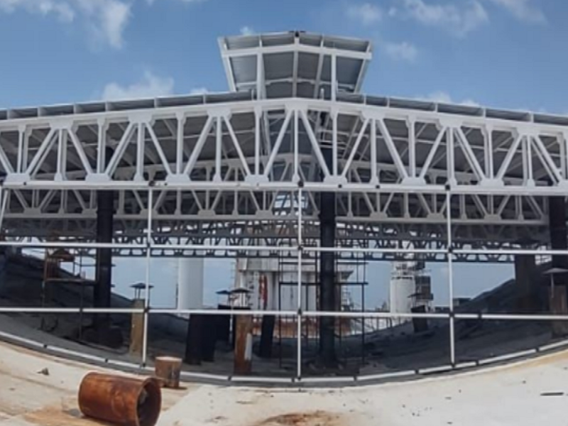 Estructura de acero Puebla