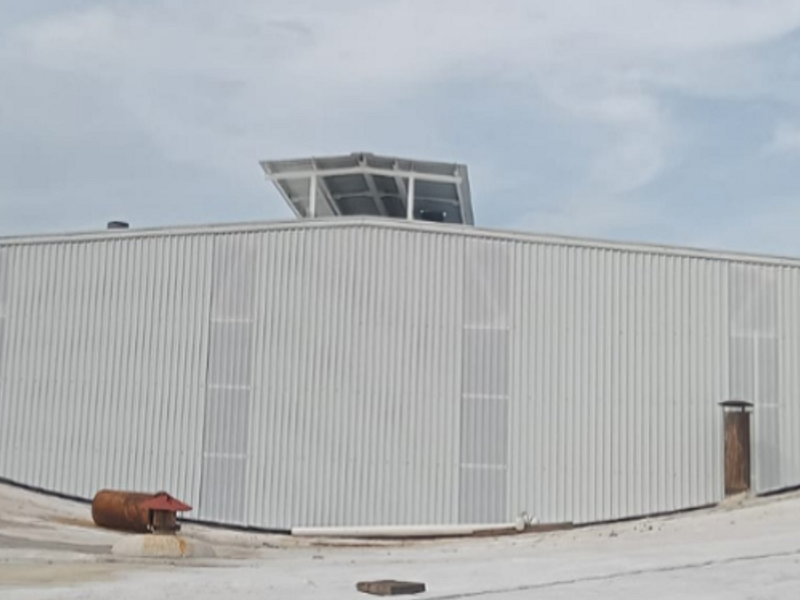 Cerramiento de aluminio blanco Puebla