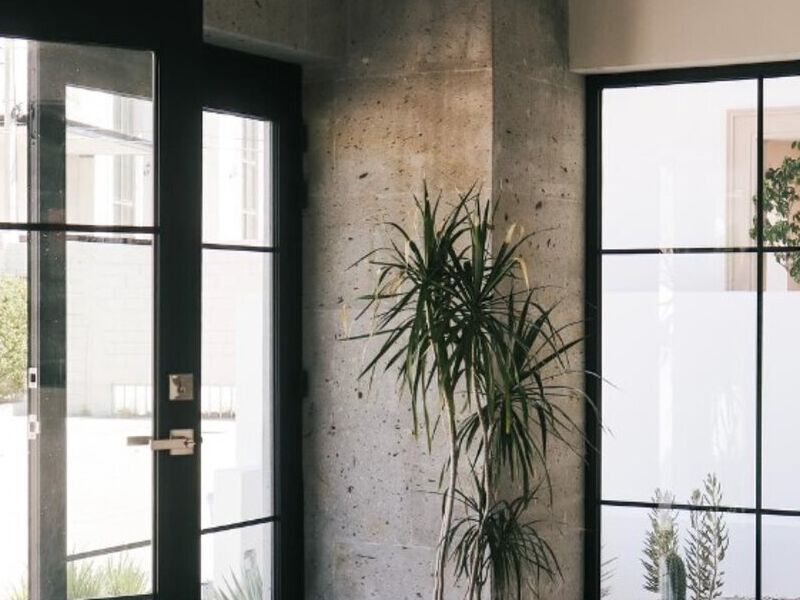 Puertas de aluminio y vidrio en Hermosillo