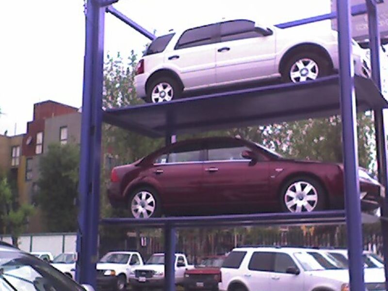 Elevador de Autos triple espacio