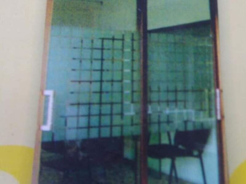 PUERTA DUO CRISTAL PLATA EN CDMX