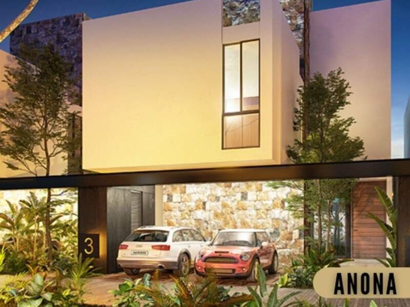 Casas modernas Anona