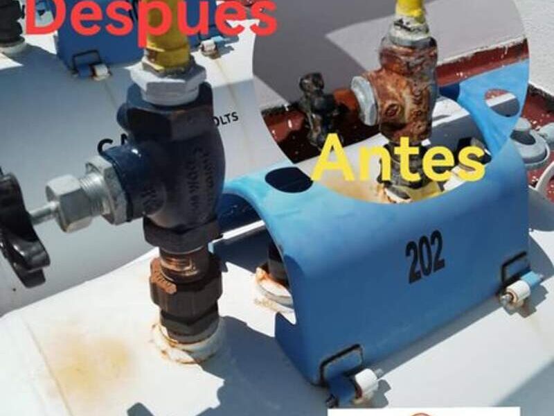 Reparación de fugas de gas LP