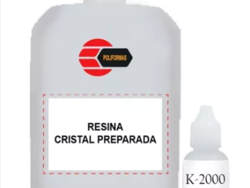 Resina cristal