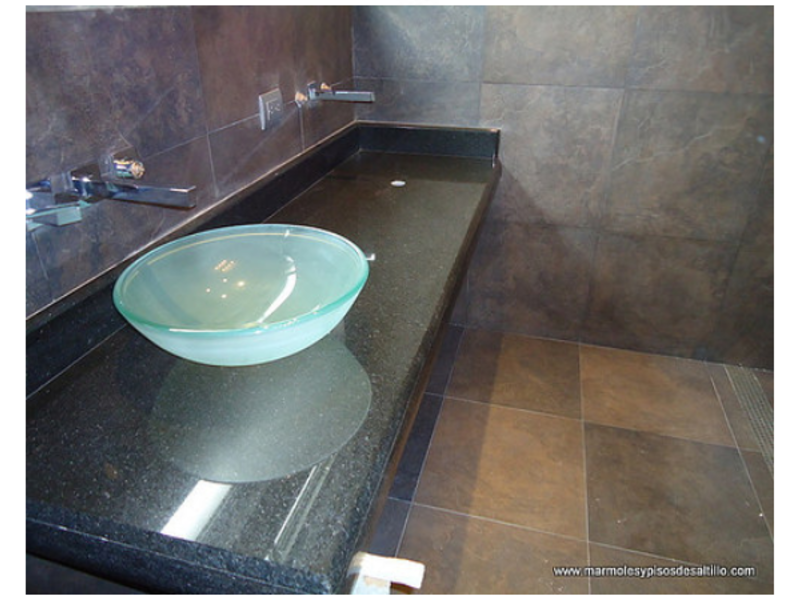 Lavabo Cristal Marmoles y Pisos de Saltillo