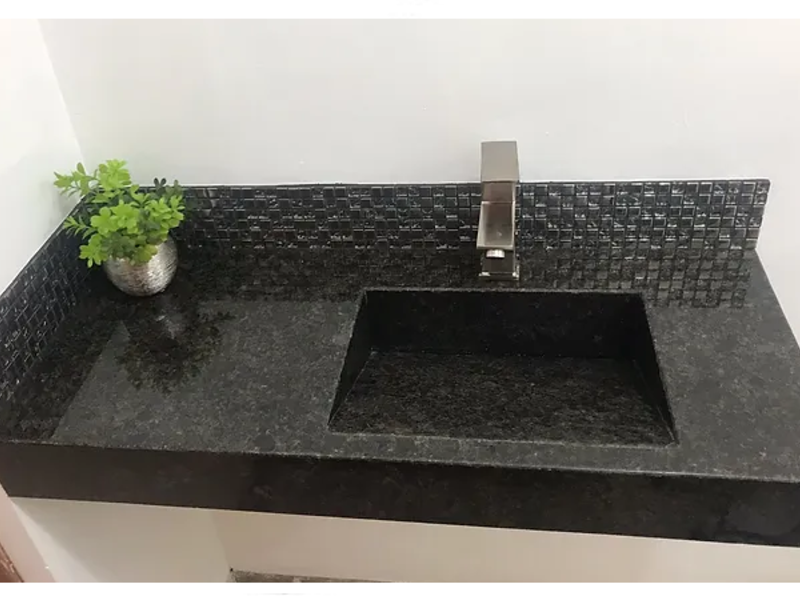 Lavabo black Muebles y Mármoles Recio Torreon