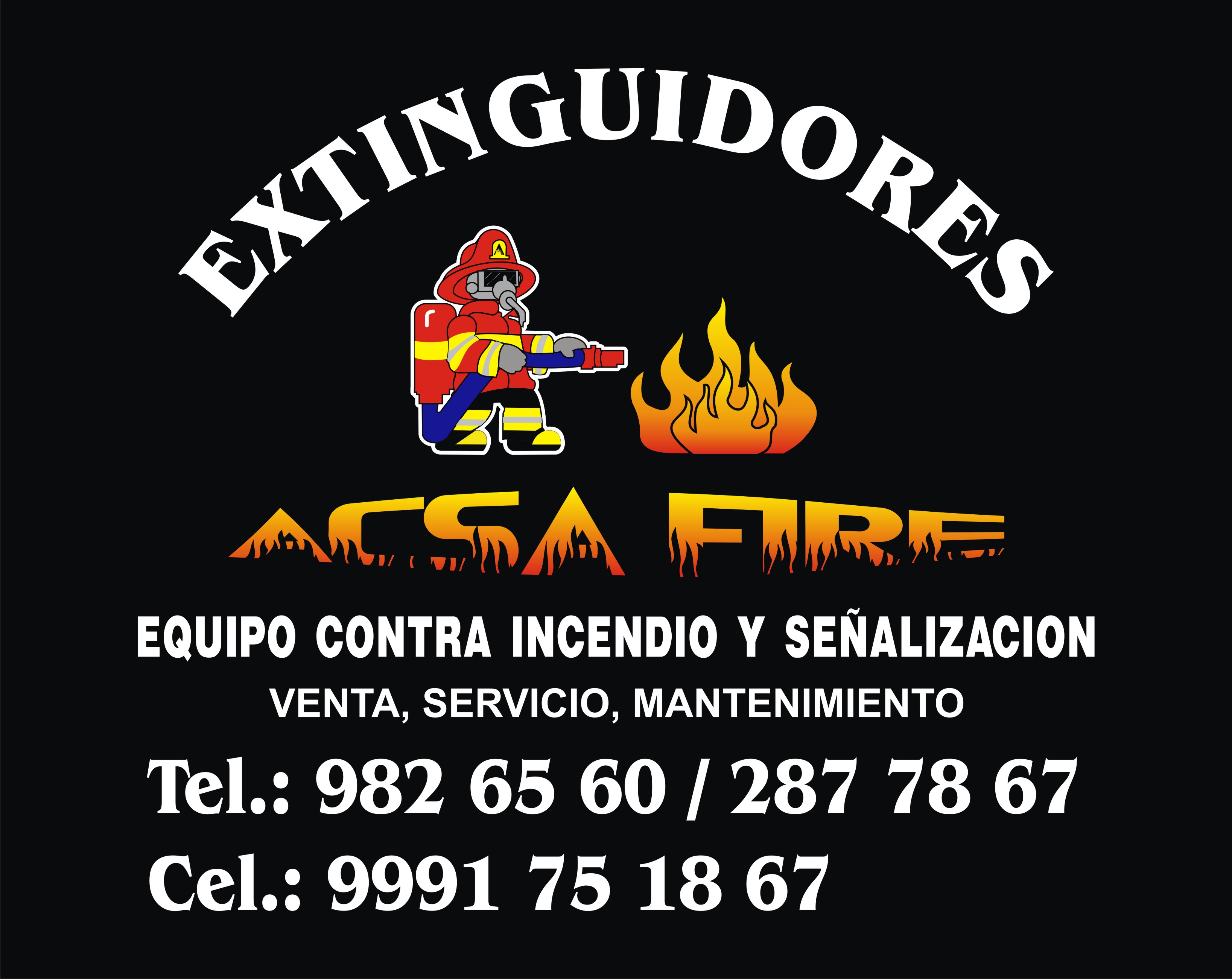 Extinguidores ACSA FIRE