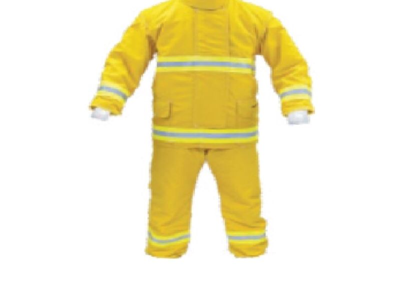 Traje contra incendios completo en Mérida