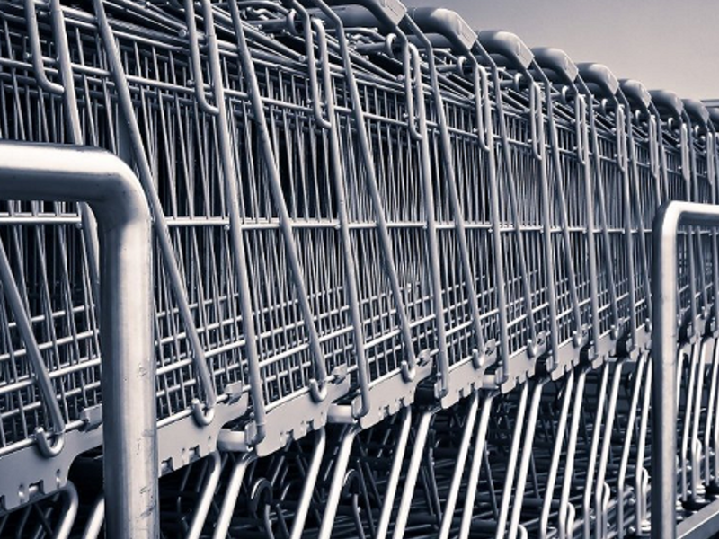 Carritos de supermercado en aluminio Morelos