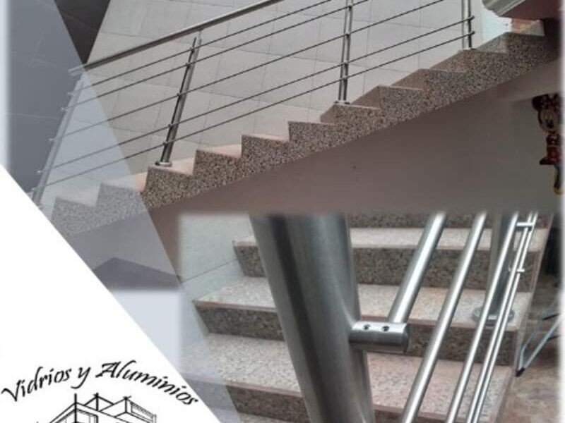 Barandal acero inoxidable en morelia
