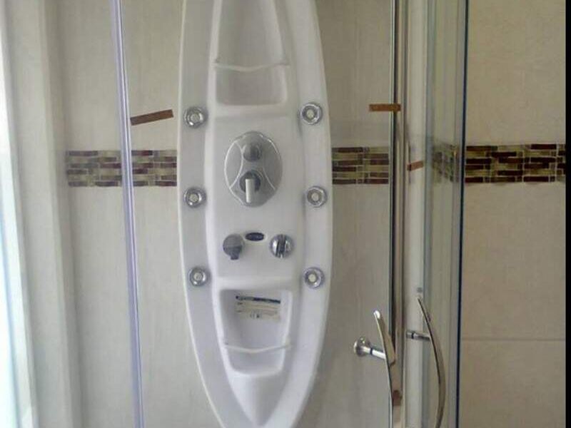 CUARTO DE CRISTAL PARA REGADERA EN DF