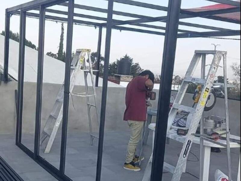ESTRUCTURA METALICA ALUMIDUB EN TLALPAN