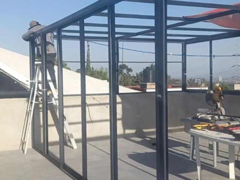 CUARTO DE CRISTAL ALUMIDUB EN TLALPAN