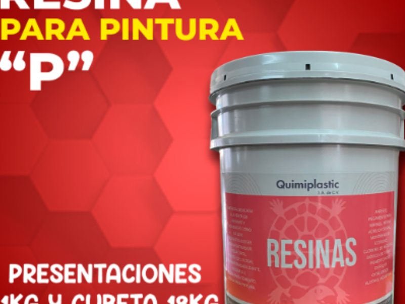 Resina para pintura CDMX